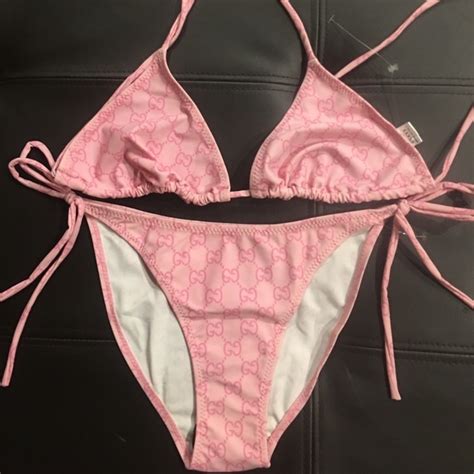 gucci girls bathing suit|Gucci g string bikini.